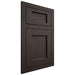 Shiloh Cabinetry Flush Inset Square Flat White Oak Rift Cut Morel Door