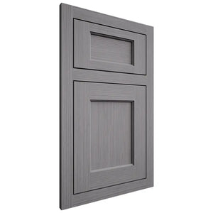 Shiloh Cabinetry Flush Inset Square Flat White Oak Rift Cut Sterling Door