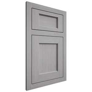 Shiloh Cabinetry Flush Inset Square Flat White Oak Rift Cut Stratus Door