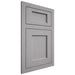 Shiloh Cabinetry Flush Inset Square Flat White Oak Rift Cut Stratus Door