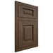 Shiloh Cabinetry Flush Inset Square Raised Alder Plain Cut Caviar Door