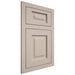 Shiloh Cabinetry Flush Inset Square Raised Alder Plain Cut White Sands Door