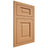 Shiloh Cabinetry Flush Inset Square Raised Maple Plain Cut Golden Door
