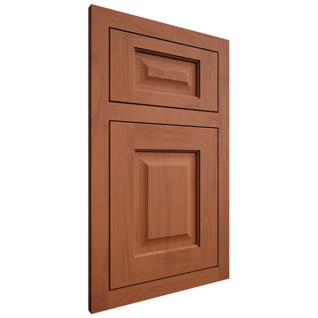 Shiloh Cabinetry Flush Inset Square Raised Maple Plain Cut Spice Door