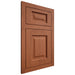 Shiloh Cabinetry Flush Inset Square Raised Maple Plain Cut Spice Door