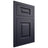 Shiloh Cabinetry Flush Inset Square Raised Paintable Hale Navy Door