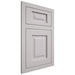Shiloh Cabinetry Flush Inset Square Raised Paintable Light French Gray Door