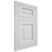 Shiloh Cabinetry Flush Inset Square Raised Paintable Pure White Door