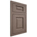 Shiloh Cabinetry Flush Inset Square Raised Poplar Plain Cut River Rock Door