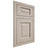 Shiloh Cabinetry Flush Inset Square Raised Poplar Plain Cut Seagull Door