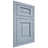 Shiloh Cabinetry Flush Inset Square Raised Poplar Plain Cut Sky Door