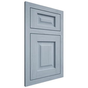Shiloh Cabinetry Flush Inset Square Raised Poplar Plain Cut Sky Door