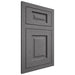 Shiloh Cabinetry Flush Inset Square Raised Red Oak Plain Cut Cadet Door