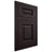 Shiloh Cabinetry Flush Inset Square Raised Red Oak Plain Cut Espresso Door