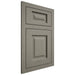 Shiloh Cabinetry Flush Inset Square Raised Walnut Plain Cut Thyme Door