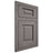 Shiloh Cabinetry Flush Inset Square Raised White Oak Plain Cut Flagstone Door