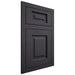 Shiloh Cabinetry Flush Inset Square Raised White Oak Plain Cut Harbor Door
