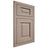 Shiloh Cabinetry Flush Inset Square Raised White Oak Plain Cut Whitewash Door