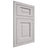 Shiloh Cabinetry Flush Inset Square Raised White Oak Quarter Sawn Cotton Door