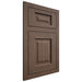Shiloh Cabinetry Flush Inset Square Raised White Oak Quarter Sawn Mineral Door