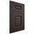 Shiloh Cabinetry Flush Inset Square Raised White Oak Quarter Sawn Morel Door