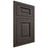 Shiloh Cabinetry Flush Inset Square Raised White Oak Rift Cut Creekside Door
