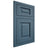 Shiloh Cabinetry Flush Inset Square Raised White Oak Rift Cut Hudson Door
