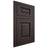 Shiloh Cabinetry Flush Inset Square Raised White Oak Rift Cut Morel Door