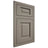 Shiloh Cabinetry Flush Inset Square Raised White Oak Rift Cut Thyme Door