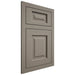 Shiloh Cabinetry Flush Inset Square Raised White Oak Rift Cut Thyme Door