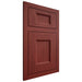 Shiloh Cabinetry Flush Inset Statesville Cherry Plain Cut Red Door