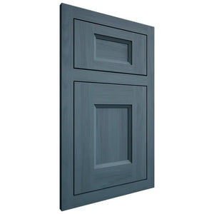 Shiloh Cabinetry Flush Inset Statesville Hickory Plain Cut Hudson Door