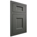 Shiloh Cabinetry Flush Inset Statesville Paintable Pewter Green Door