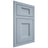 Shiloh Cabinetry Flush Inset Statesville Poplar Plain Cut Sky Door