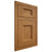 Shiloh Cabinetry Flush Inset Statesville Red Oak Plain Cut Autumn Door