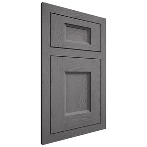Shiloh Cabinetry Flush Inset Statesville Red Oak Plain Cut Cadet Door