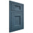 Shiloh Cabinetry Flush Inset Statesville Red Oak Plain Cut Hudson Door