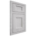 Shiloh Cabinetry Flush Inset Statesville Walnut Plain Cut Stratus Door