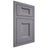 Shiloh Cabinetry Flush Inset Statesville White Oak Plain Cut Cadet Door
