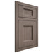 Shiloh Cabinetry Flush Inset Statesville White Oak Quarter Sawn Clay Door