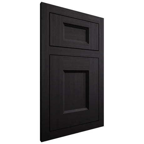 Shiloh Cabinetry Flush Inset Statesville White Oak Quarter Sawn Ink Door