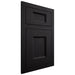 Shiloh Cabinetry Flush Inset Statesville White Oak Quarter Sawn Ink Door