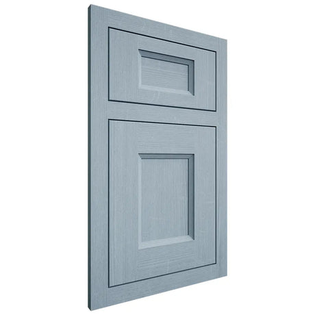 Shiloh Cabinetry Flush Inset Statesville White Oak Quarter Sawn Sky Door