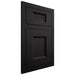 Shiloh Cabinetry Flush Inset Statesville White Oak Rift Cut Ink Door