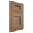 Shiloh Cabinetry Flush Inset Statesville White Oak Rift Cut Medium Door