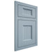 Shiloh Cabinetry Flush Inset Statesville White Oak Rift Cut Sky Door