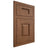 Shiloh Cabinetry Flush Inset Summit Alder Plain Cut Cola Door