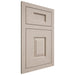 Shiloh Cabinetry Flush Inset Summit Alder Plain Cut White Sands Door