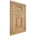 Shiloh Cabinetry Flush Inset Summit Hickory Plain Cut Natural Door