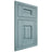 Shiloh Cabinetry Flush Inset Summit Hickory Plain Cut Sky Door
